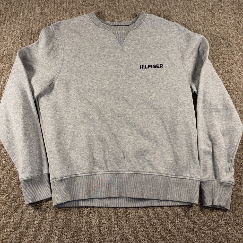 Tommy Hilfiger Men’s Sweatshirt Gray Small Crewneck
